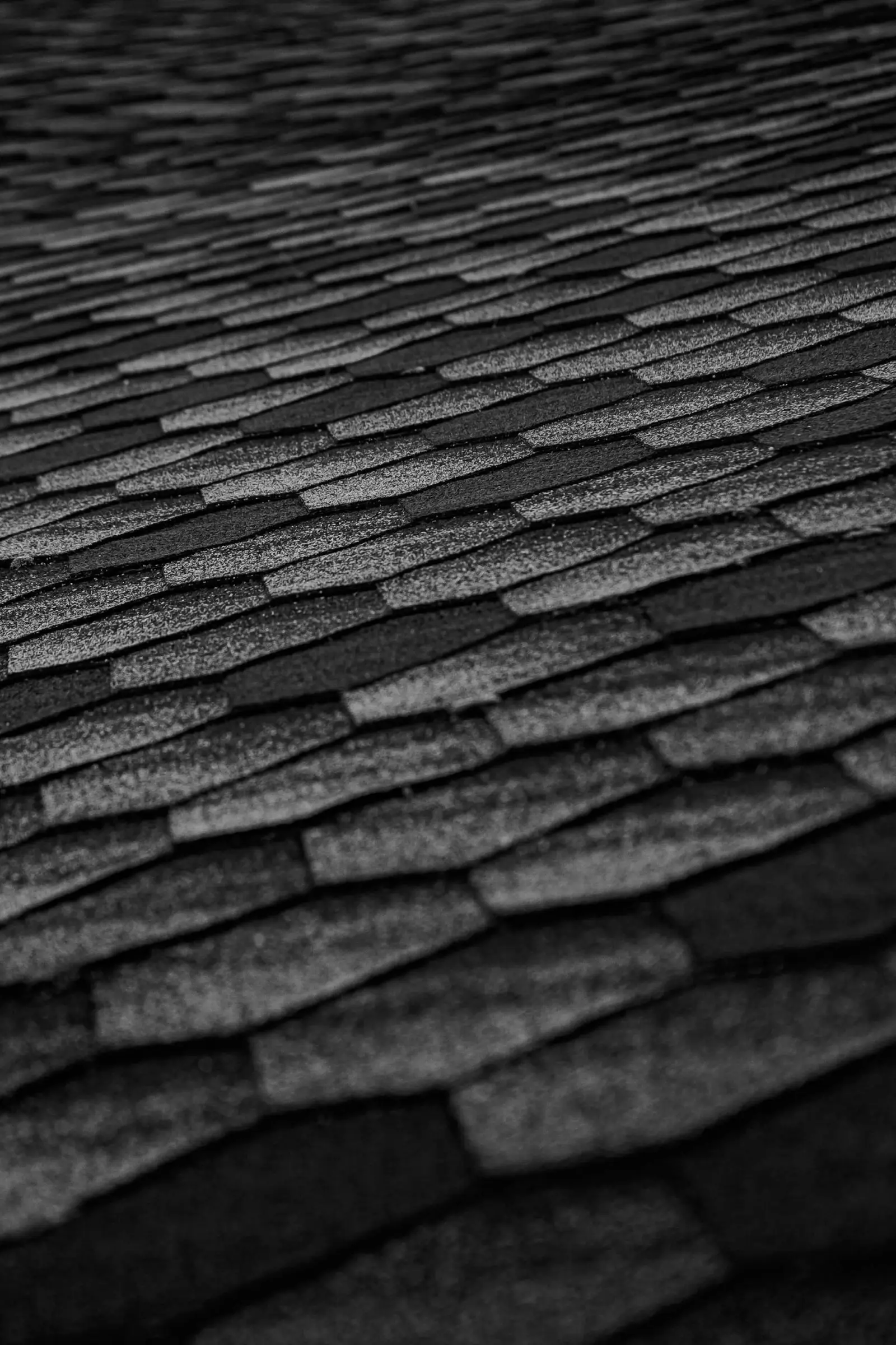 Sunset light over a well-maintained asphalt shingle roof in Arizona